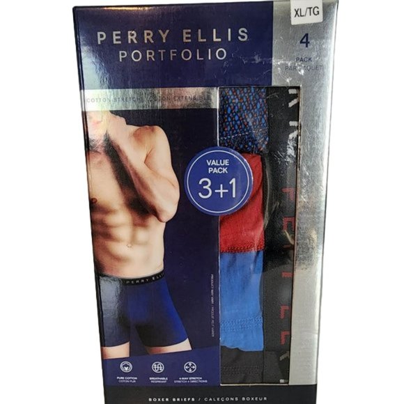 thumbnail image 2 of Perry Ellis Men's Bamboo Socks 4-Pack - Ultra Soft Moisture-Wicking Dress Socks 2 of 11